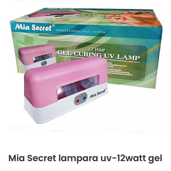 Mia secret lamp UV -watt gel - Picture 1 of 11